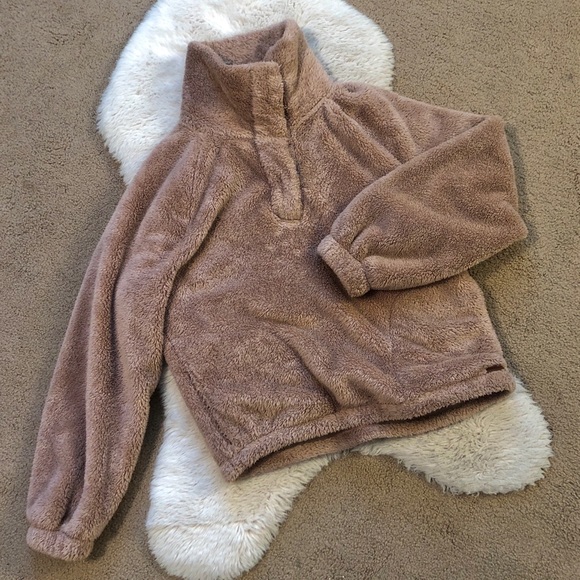 Billabong Sherpa Quarter Button Pullover - Picture 1 of 7